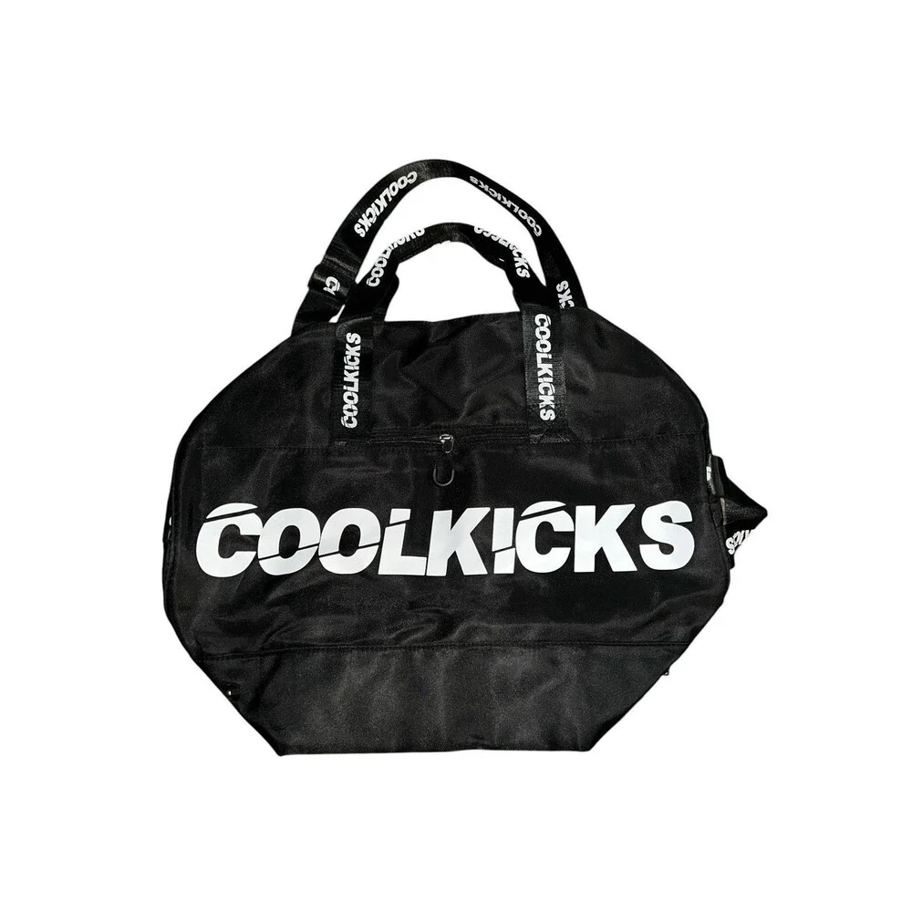 Coolkicks Duffel Bag Unisex Black Cool Kicks Travel Bag